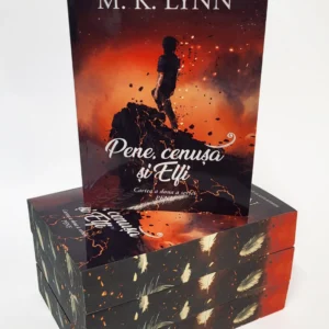 Pene, cenușă și Elfi - Seria: Pene, cartea a doua - PRINTED EDGES : M. K. Lynn