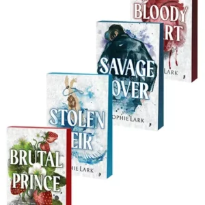 Pachet Brutal Prince + Stolen Heir + Savage Lover + Bloody heart. Set 4 carti